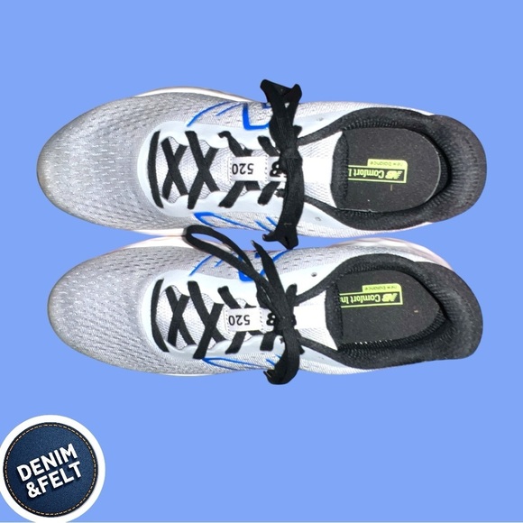New Balance Men’s 520‎ V8 Running Shoe | Color: Grey/Blue | NEW/NIB!!?? main image 8